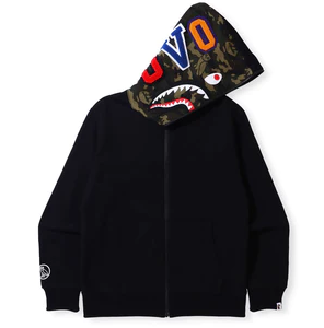 Ovo X Bape Black Hoodie