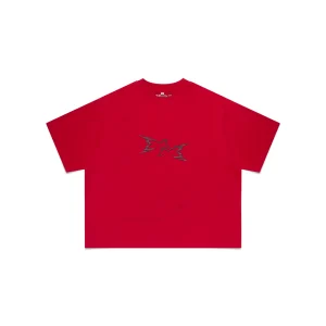 Mertra 3D Logo Tee (Red)