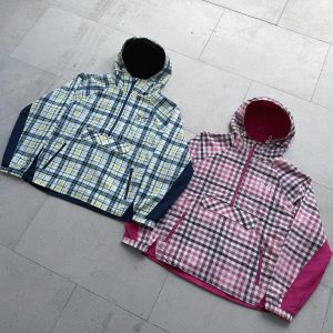 MERTRA PLAID SOFTSHELLS Red - Green