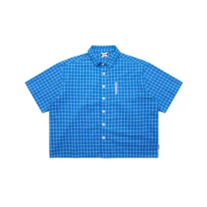 Plaid Shirt (Lapis) Blue Mertra